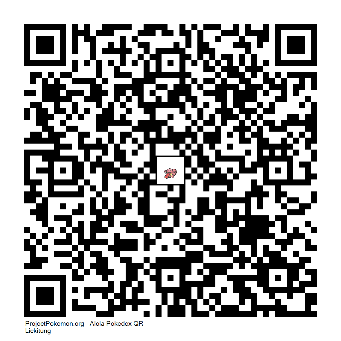 Cdigo QR de Lickitung